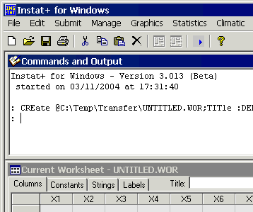 Instat+ for Windows